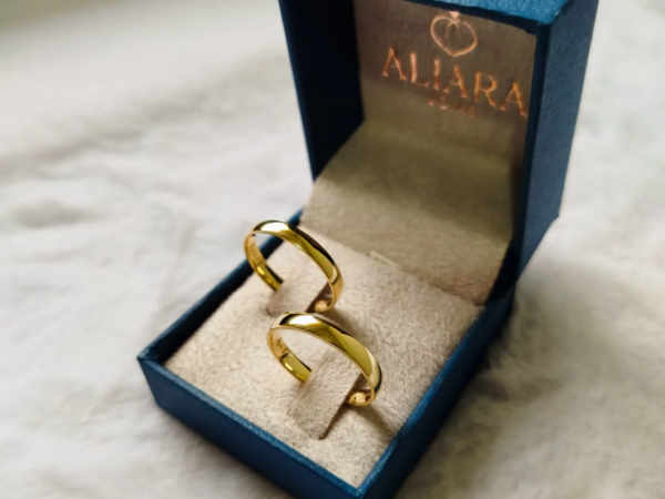 Aliança de casamento redonda ou quadrada: qual combina mais com você?