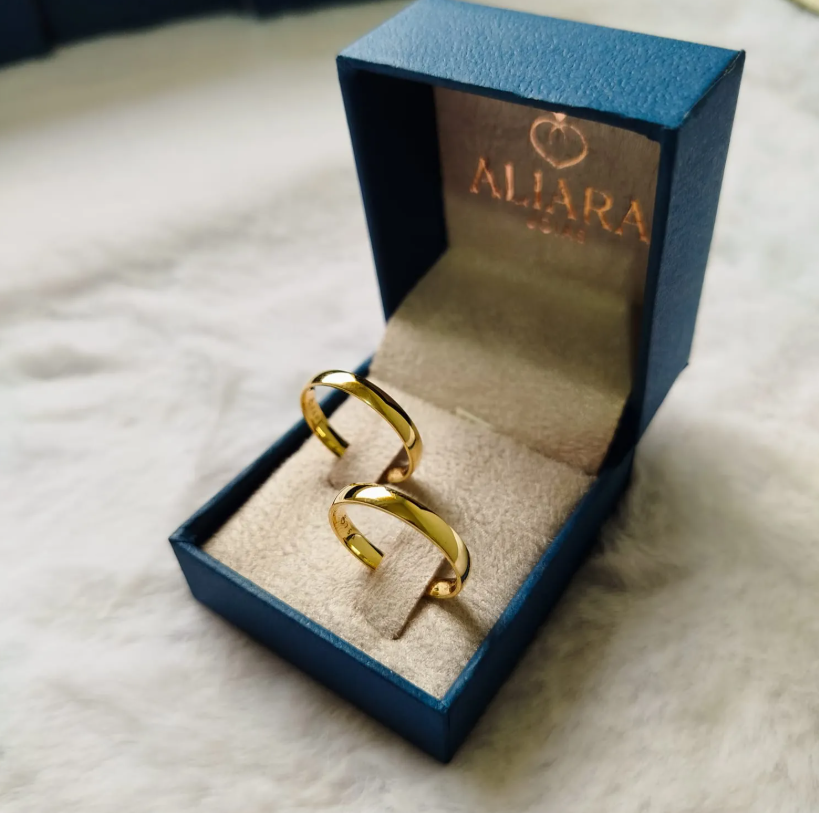 Aliança de casamento redonda ou quadrada: qual combina mais com você?