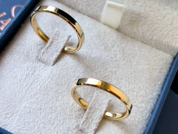 Aliança chanfrada: entenda o significado por trás desse corte